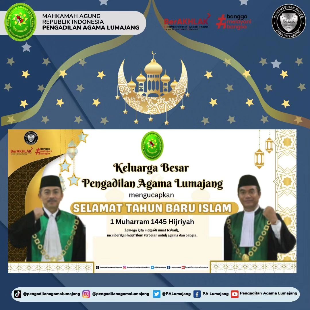 Selamat Tahun Baru Islam 1 Muharram 1445 H